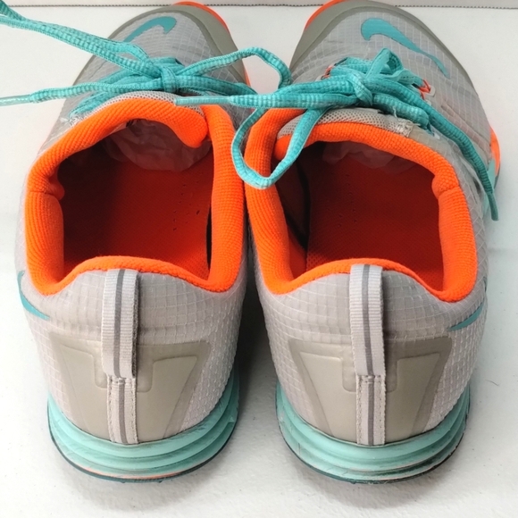 Nike Womens Lunar Cross Element size 10 653528-004 Gray Running Shoes Sneakers - Picture 6 of 13